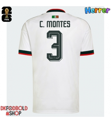 Mexico Cesar Montes #3 Udebanetrøje VM 2026 Kort ærmer